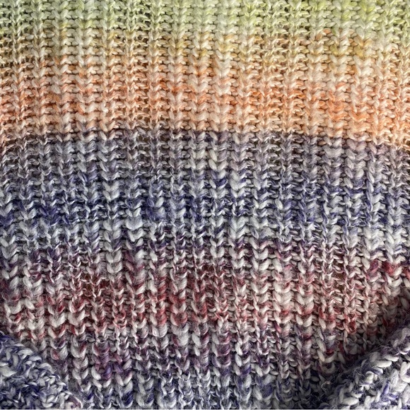 Multicolor Knit Women's Sweater - Picture 6 of 13